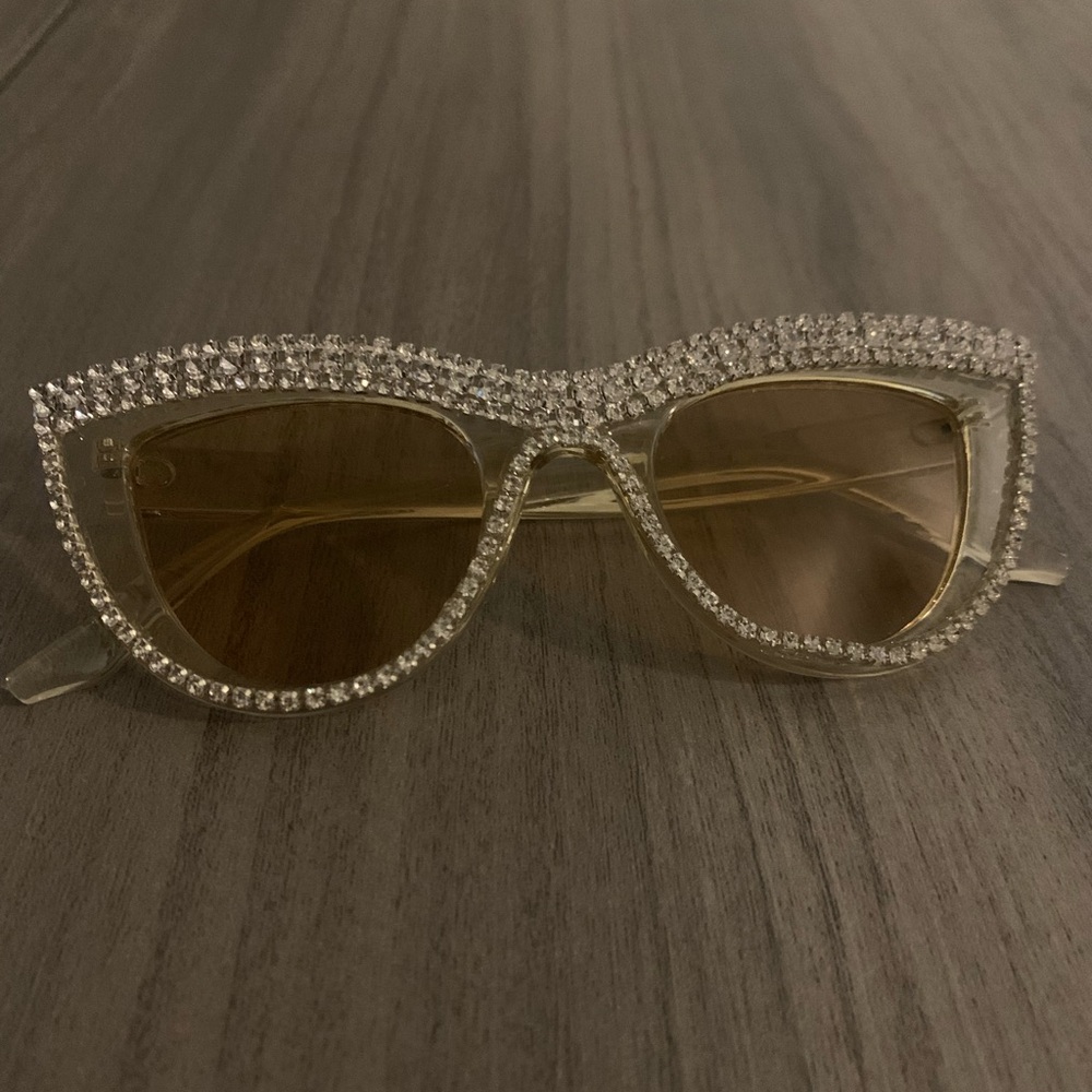 Crystal-Embellished Sunglasses